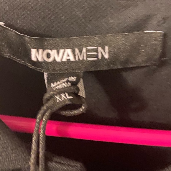 NOVA MEN XXL POLO BUTTERFLIES brand new - Picture 3 of 4